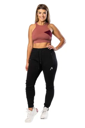 Fit Womens Trackpants Black