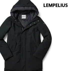 【138600円→69300円】LEMPELIUS ダウン メンズ ダウンコート ロングフーディー ポリエステル コットン650DS27 2500