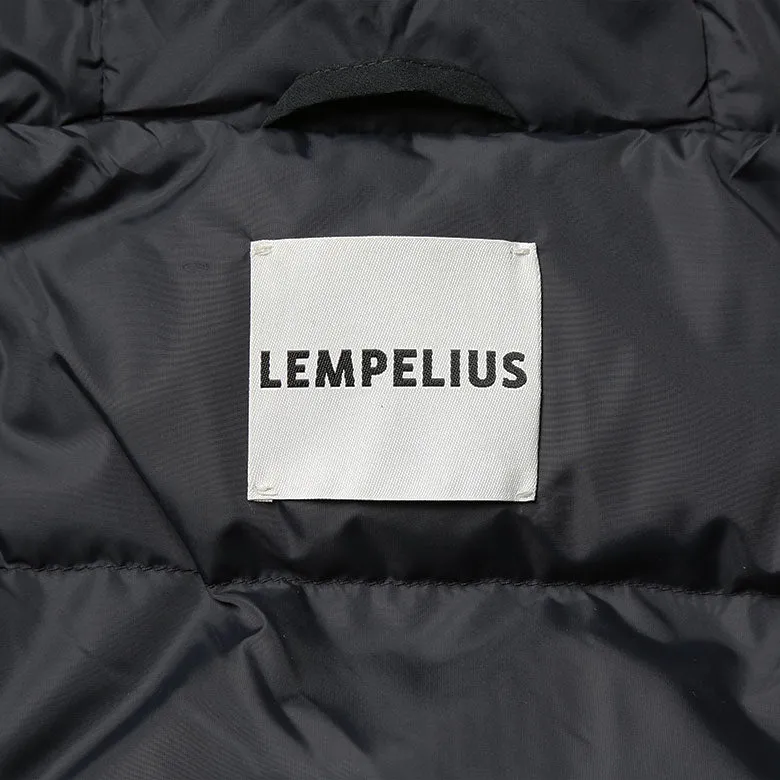 【138600円→69300円】LEMPELIUS ダウン メンズ ダウンコート ロングフーディー ポリエステル コットン650DS27 2500