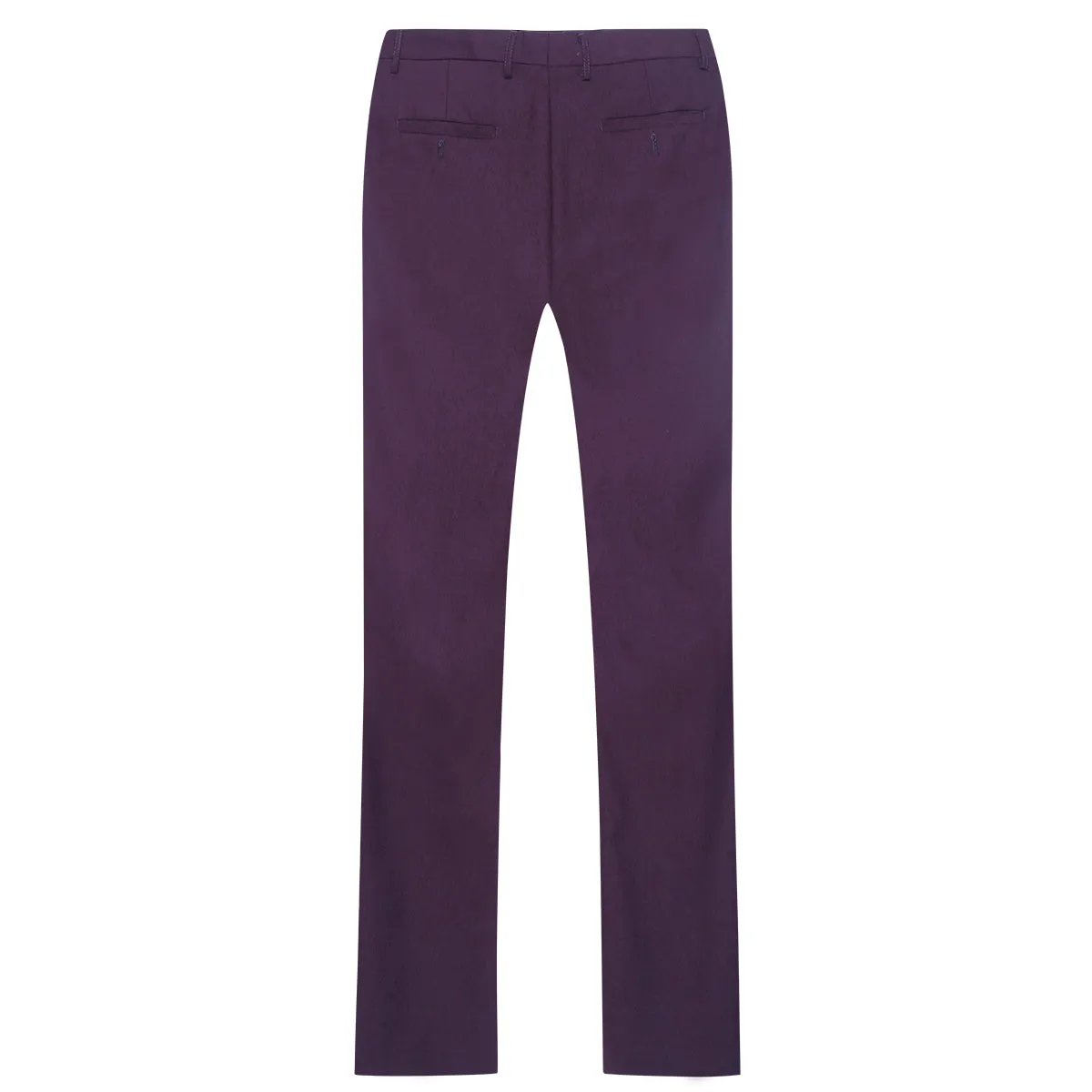 2-Piece Slim Fit Simple Designed Purple Suit