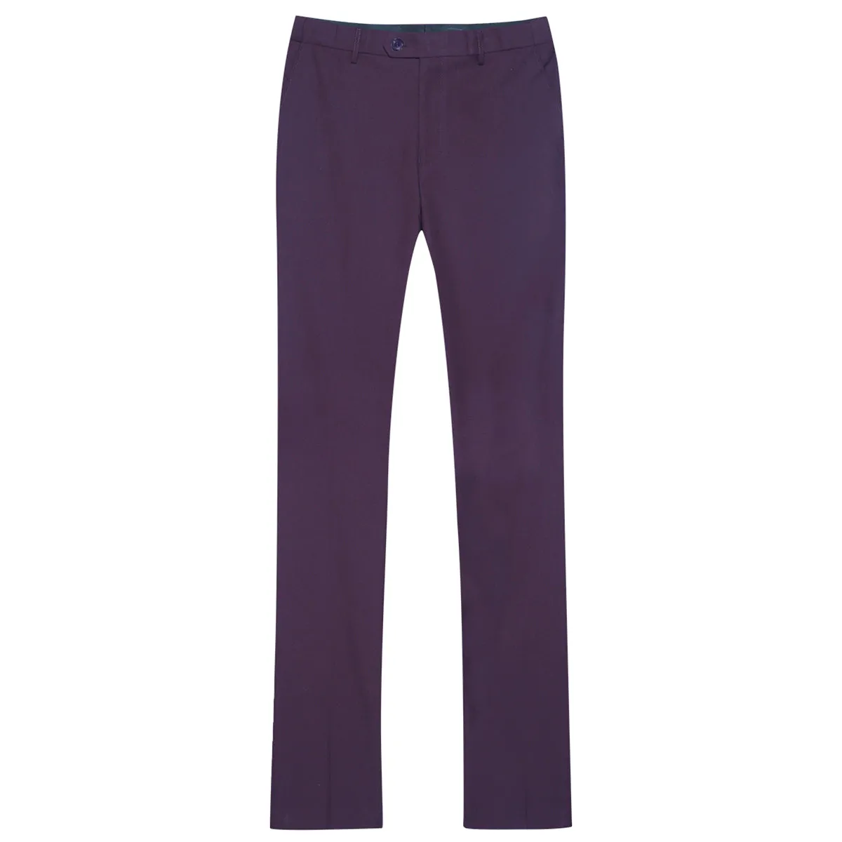 2-Piece Slim Fit Simple Designed Purple Suit