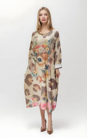 2 Pocket Over Size Bambi Dress