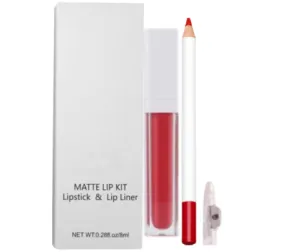 21 Shade White Box Liquid To Matte Lipstick Kit w/Matching Liner   Sharpener - MQO 12 pcs