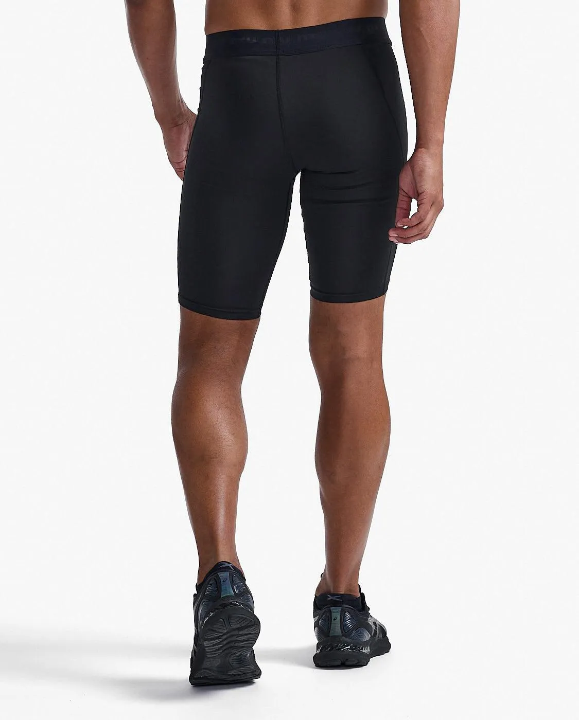 2XU Base Layer Compression Men's Cycling Shorts (Black/Nero)