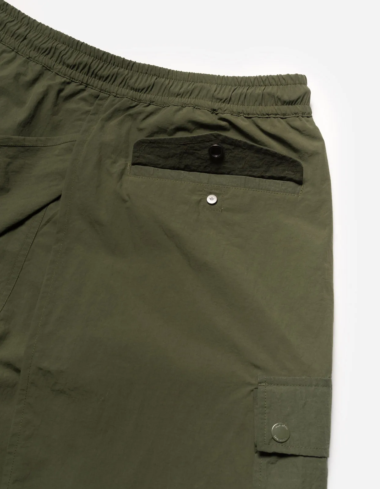 5283 Asym Cargo Hakama Pants WR Olive