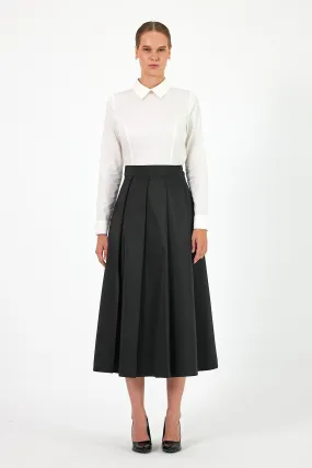 Amara Long Black Skirt