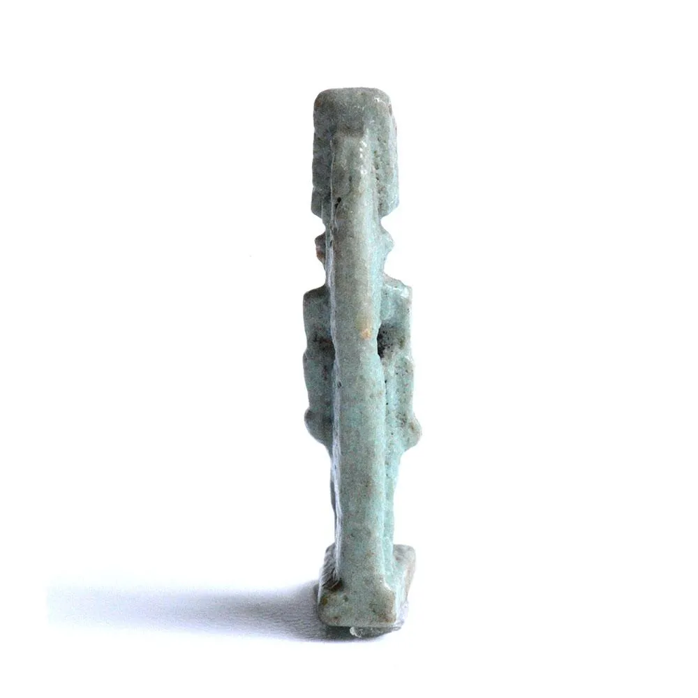 An Egyptian Faience amulet of Amun-Ra, Late Period, ca. 722 - 332 BCE