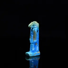 An Egyptian Faience Amulet of  Thoth, 21st Dynasty, ca 1069 - 945 BCE