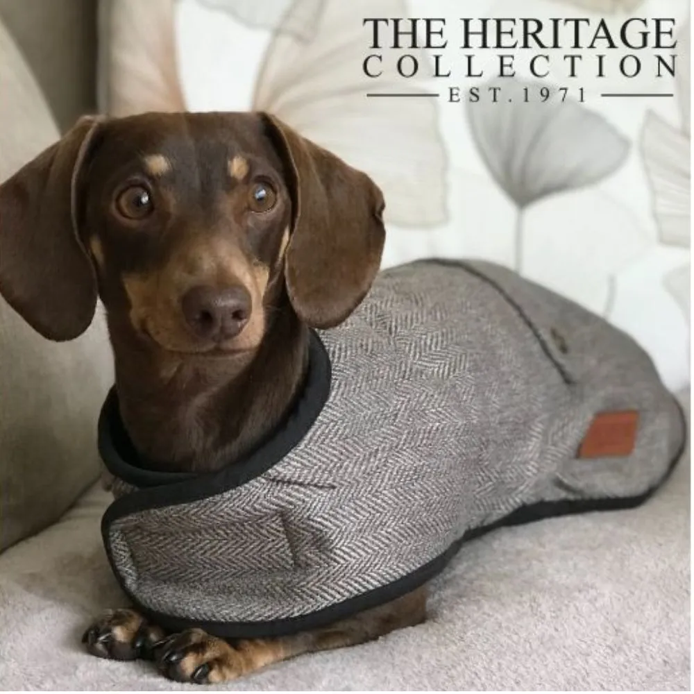 Ancol Heritage Herringbone Dog Coat