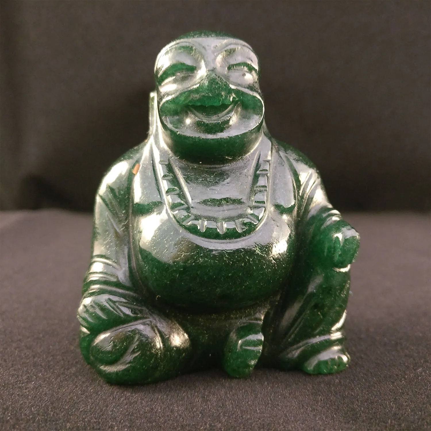 Aventurine Small Buddha Statue