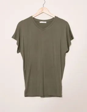 Bamboo Dolman Tunic - Olive