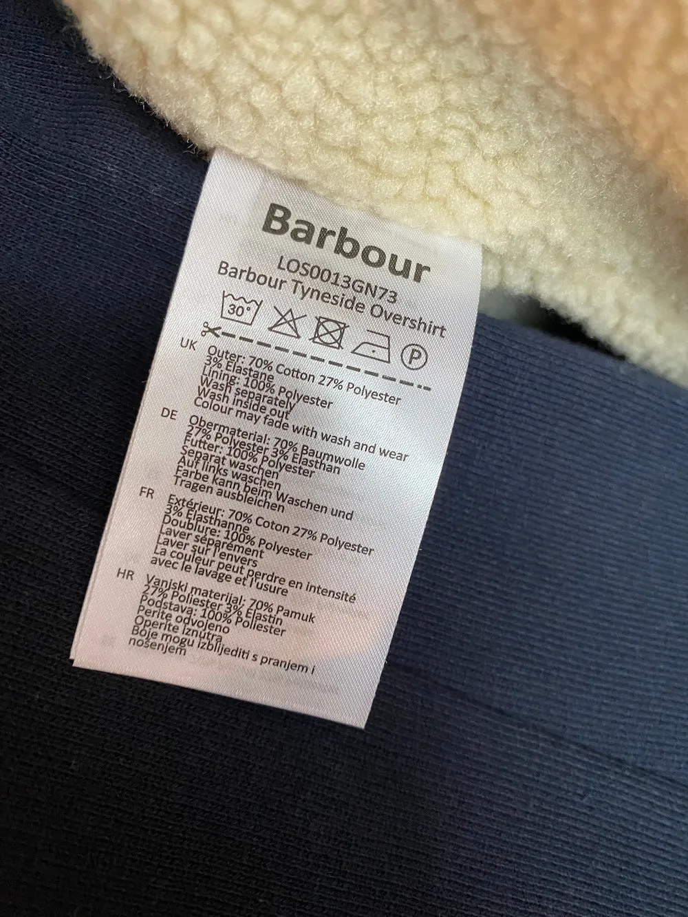 Barbour Tyneside Overshirt - Sage