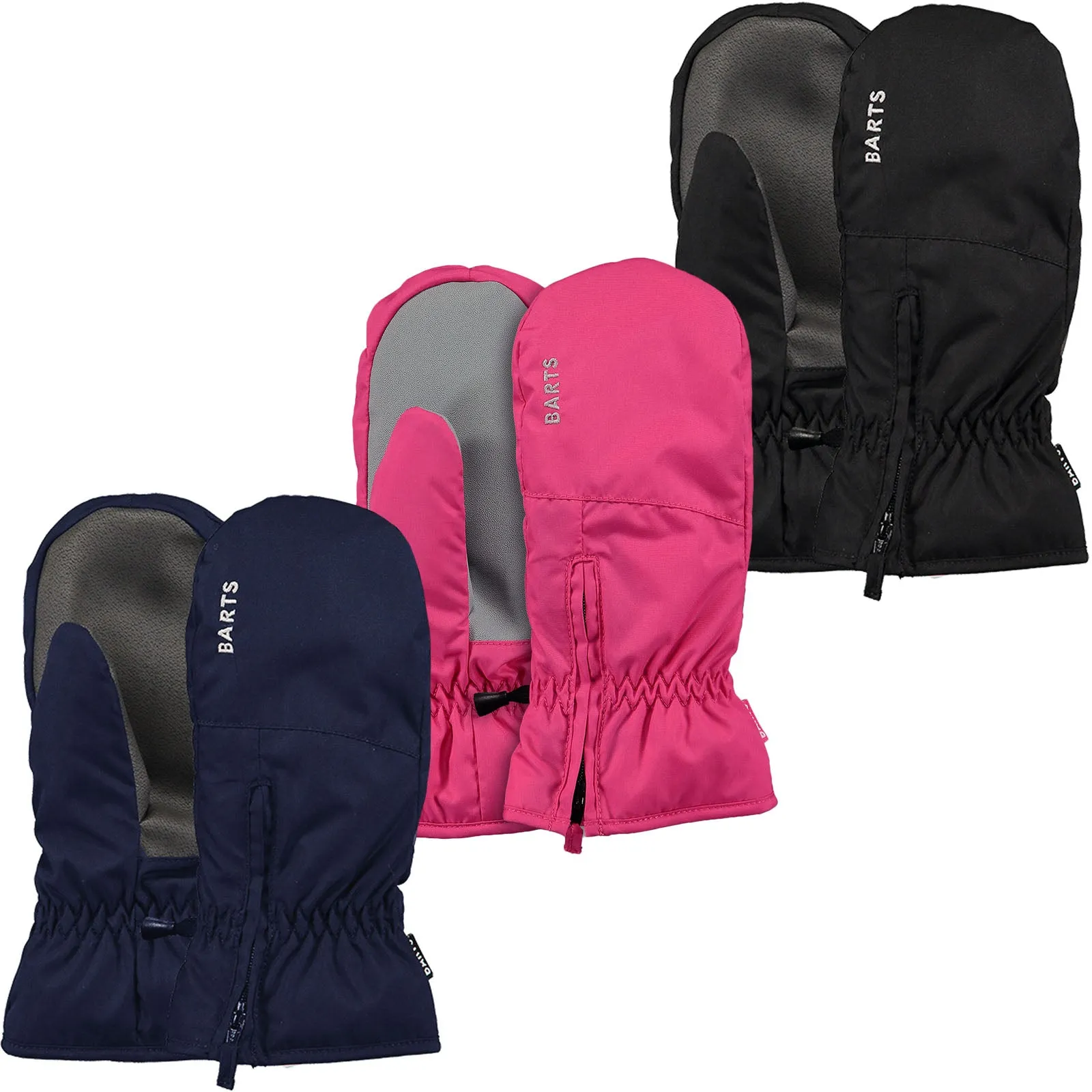 Barts Kids Zipper Water Repellent Mittens