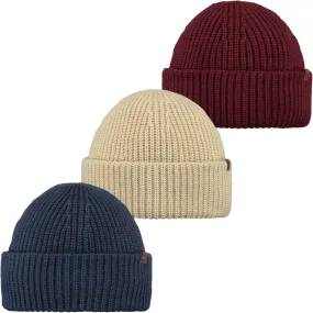 Barts Mens Derval Cuffed Knitted Beanie Hat