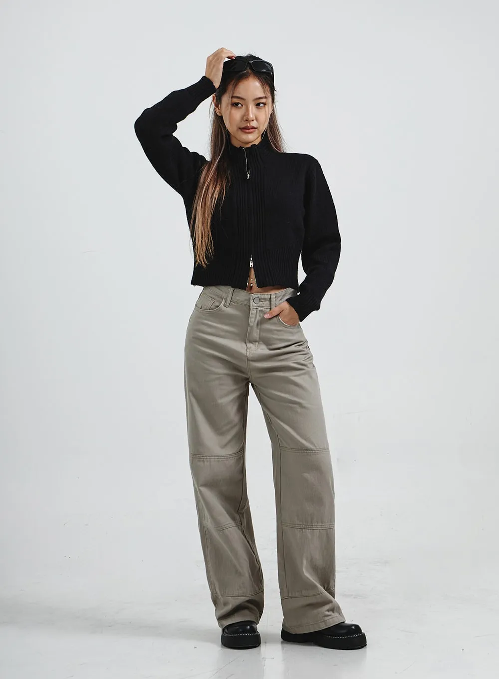 Basic Wide Leg Pants CS30