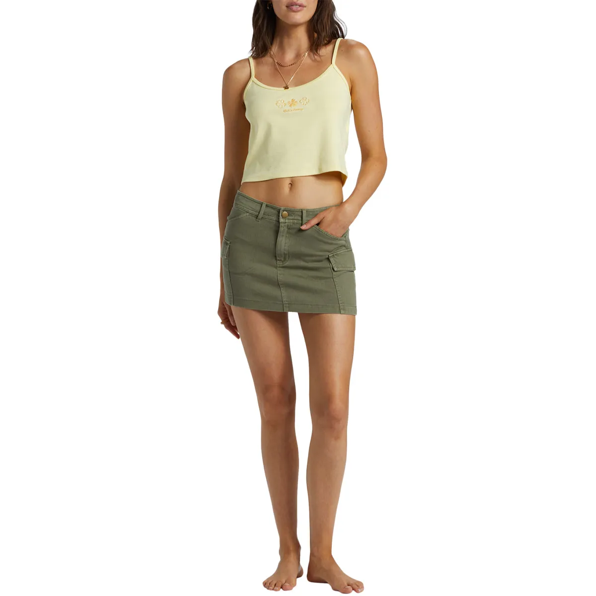 Billabong Women's Hilary Cargo Mini Skirt