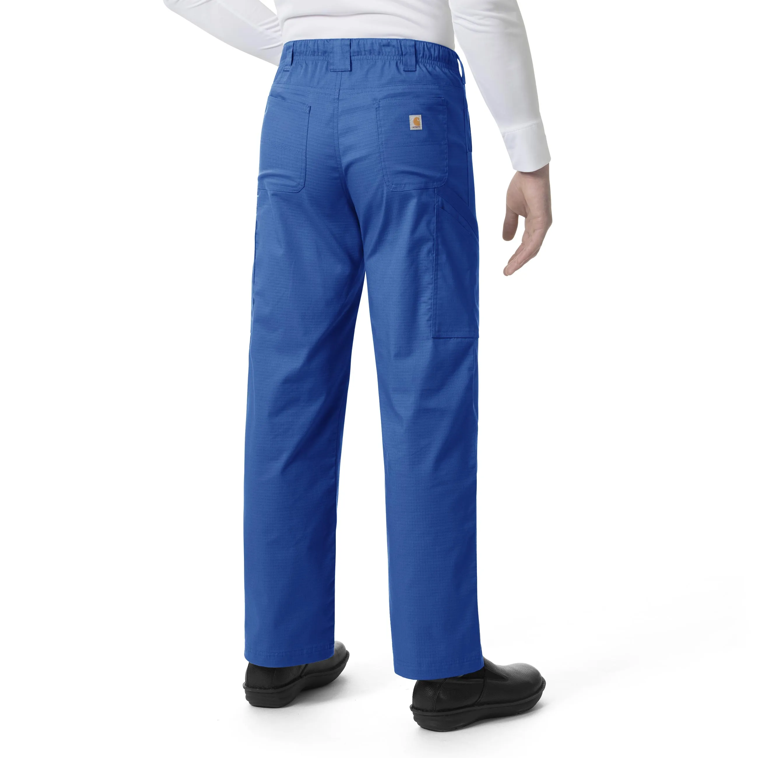 Carhartt Rugged Flex Ripstop Men’s Straight Leg Cargo Scrub Pant - Royal