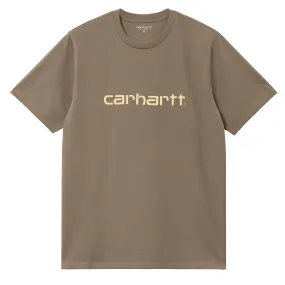 Carhartt WIP S/S Script T-Shirt Branch / Rattan