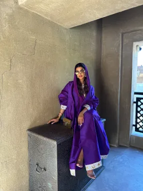 CASUAL RAMDAN PURPLE BISHT ABAYA #435