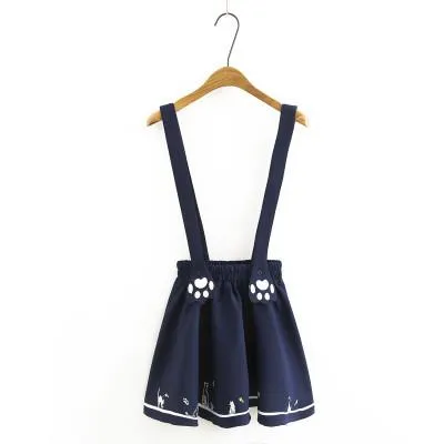 Cat Paws Strap Skirt SD02401