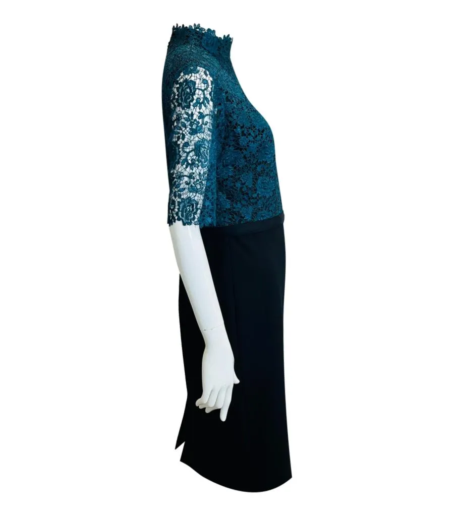 Catherine Deane Lace Sheath Dress. Size 12UK