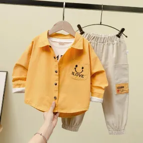 Children's set pants   long-sleeved jacket