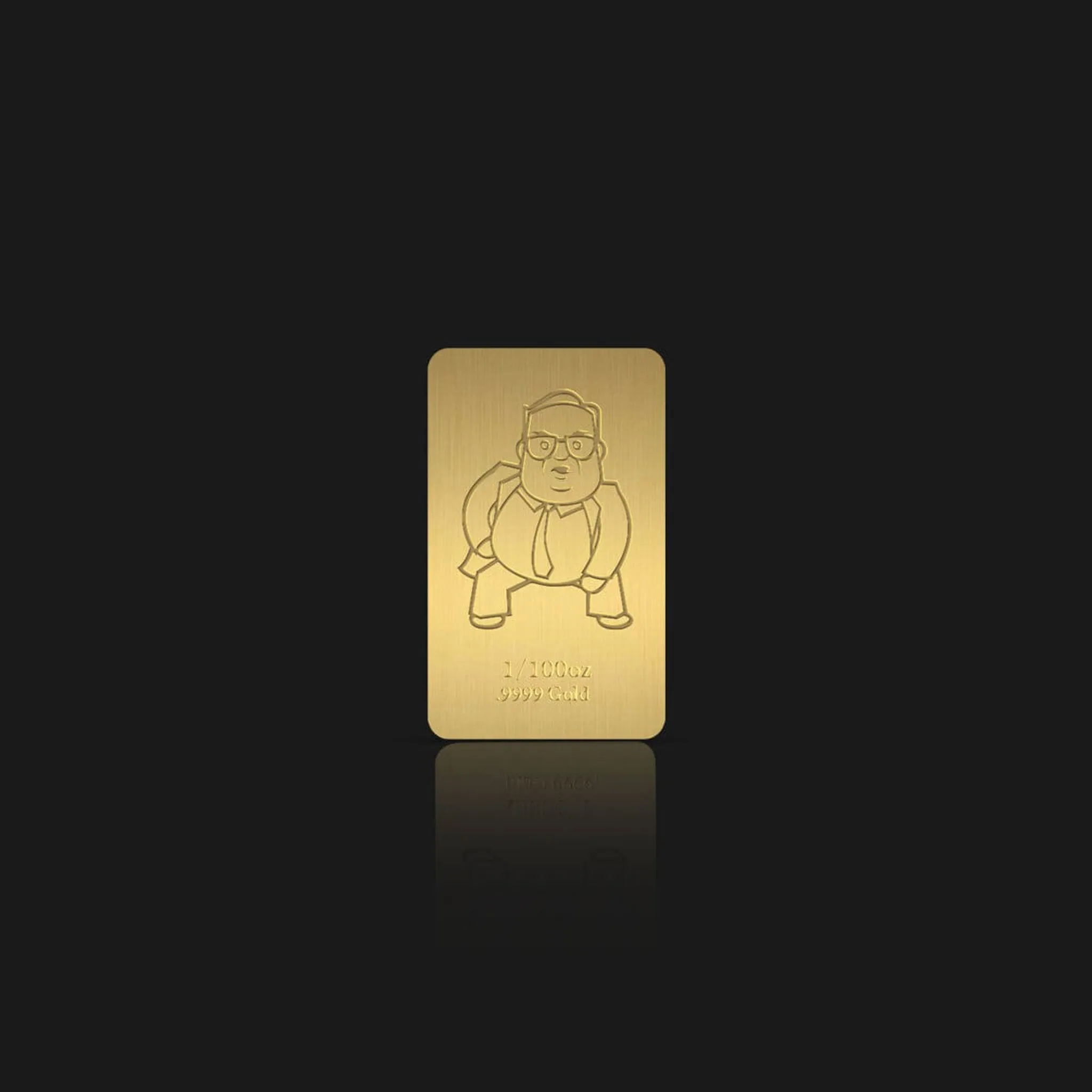 Chris Farley 1/100th oz Gold Bar