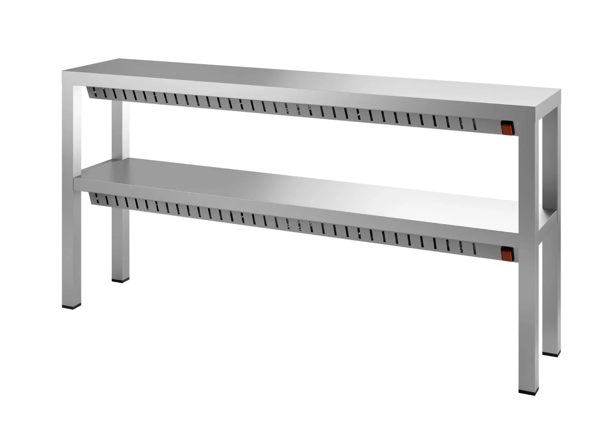 Combisteel Double Halogen Heated Overshelf 1600mm 6 x 350W - 7452.0325