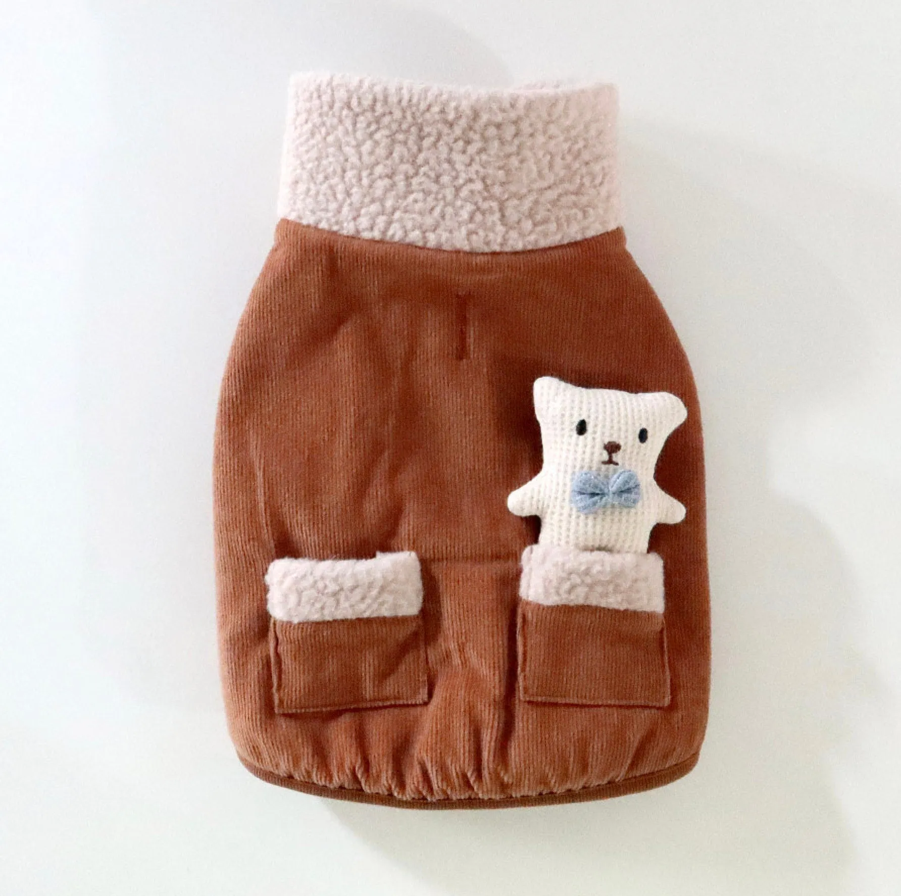 Corduroy Bear Vest