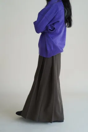 CRISTASEYA<br>PLEATED LONG SKIRT