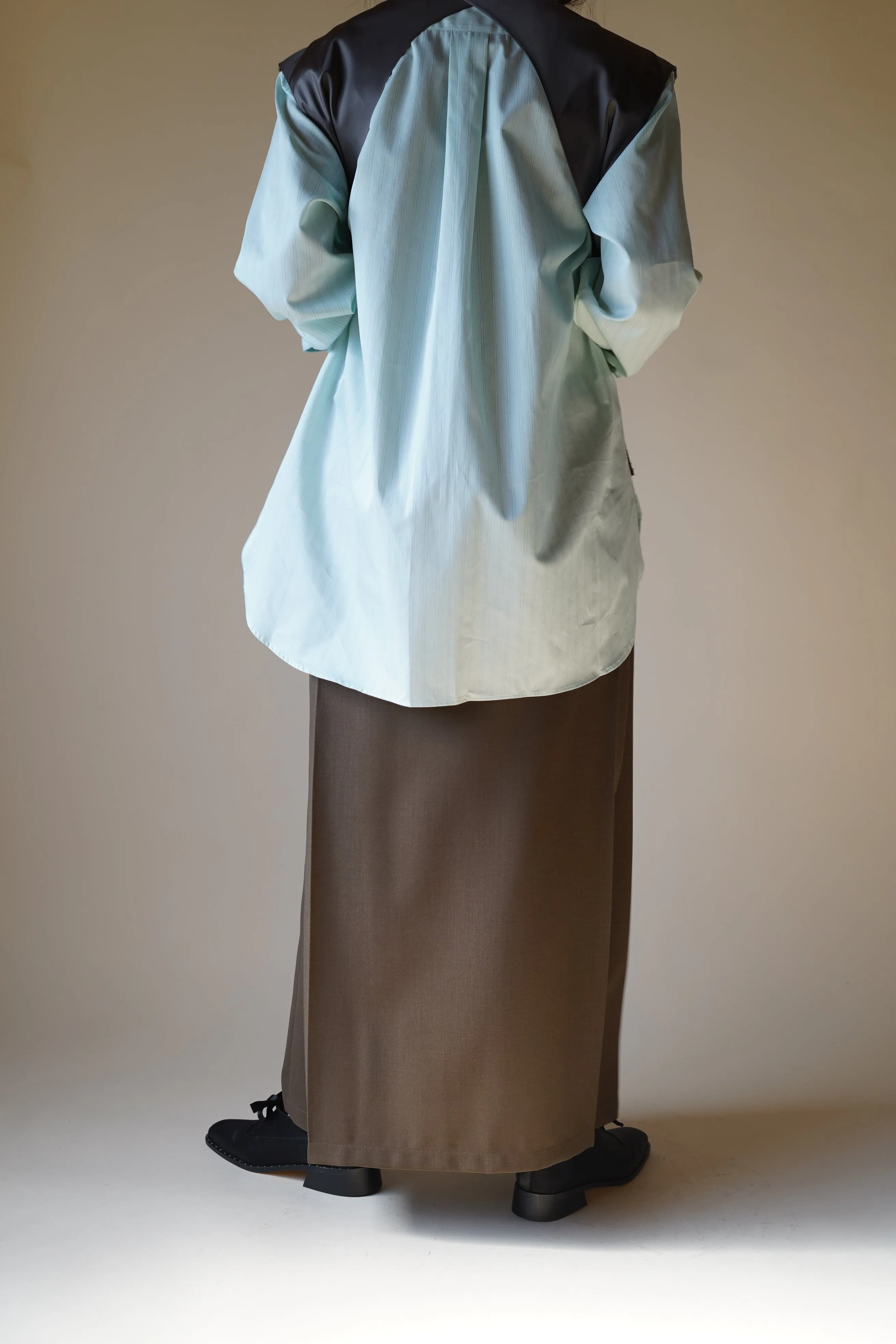 CRISTASEYA<br>PLEATED LONG SKIRT