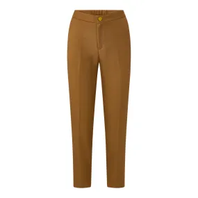 Deal Closer Straight Leg Pants - Camel Brown