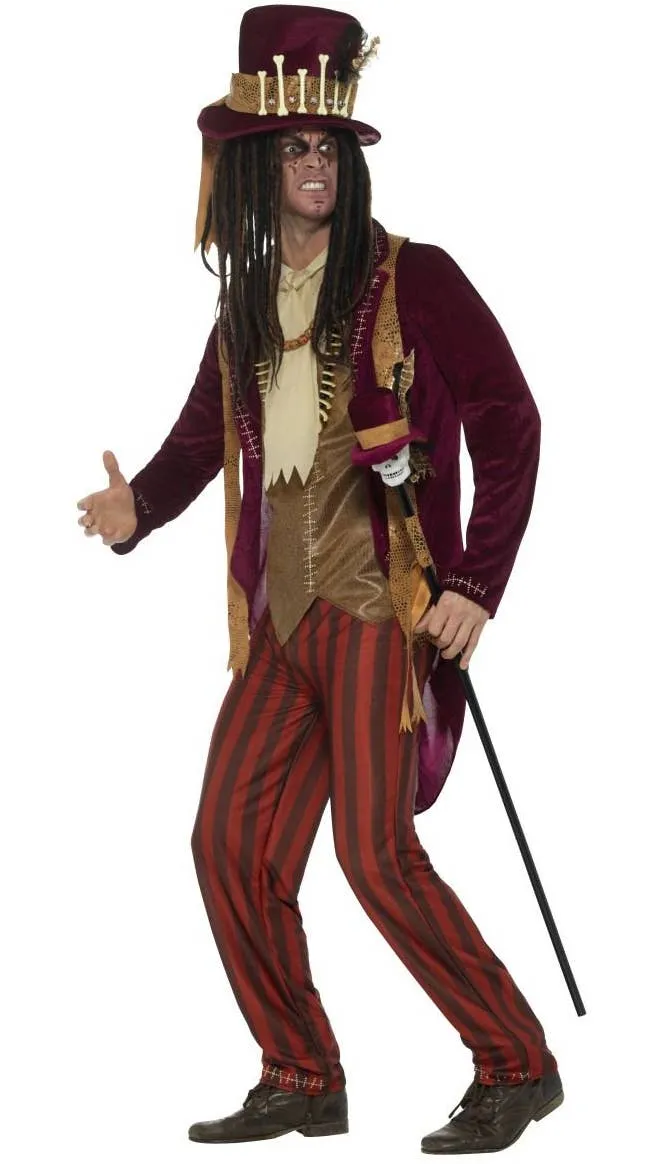 Deluxe Voodoo Witch Doctor Mens Halloween Costume