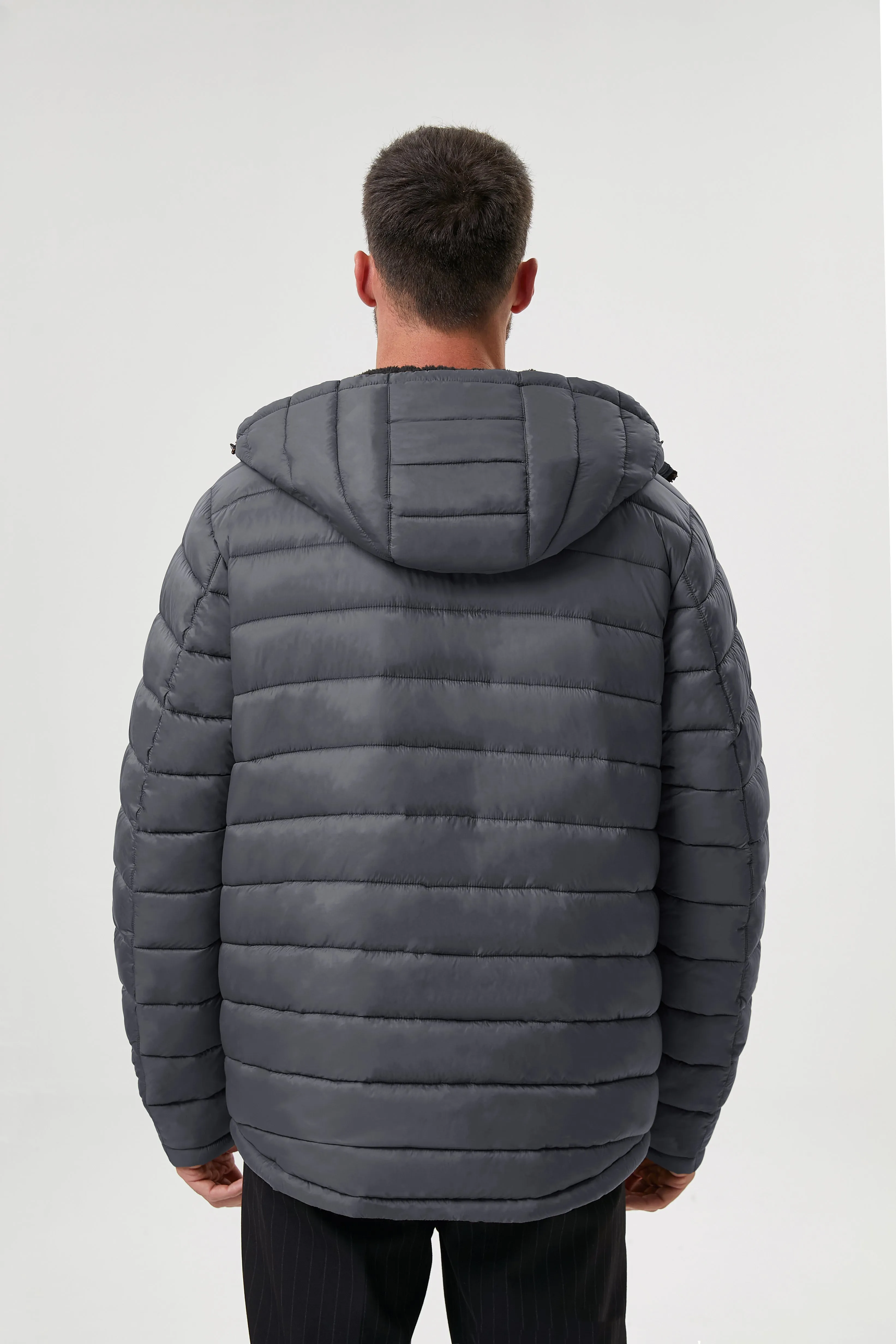 Empire Sherpa Quilted Jacket