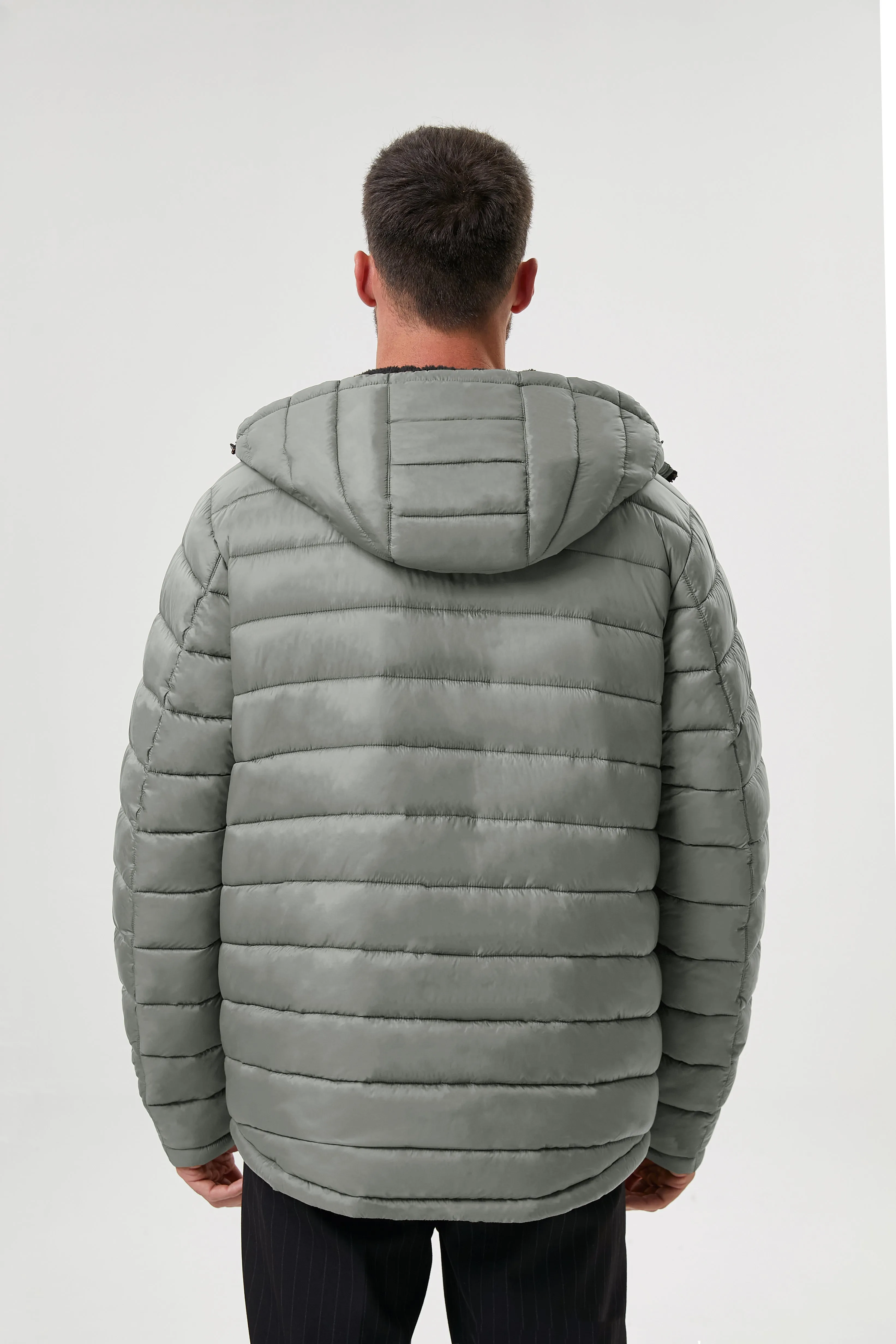 Empire Sherpa Quilted Jacket