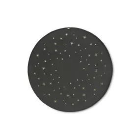 ferm LIVING Star Christmas Tree Blanket Dark Green/Dull Gold