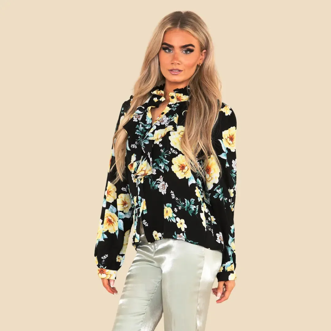 Floral Print Blouse