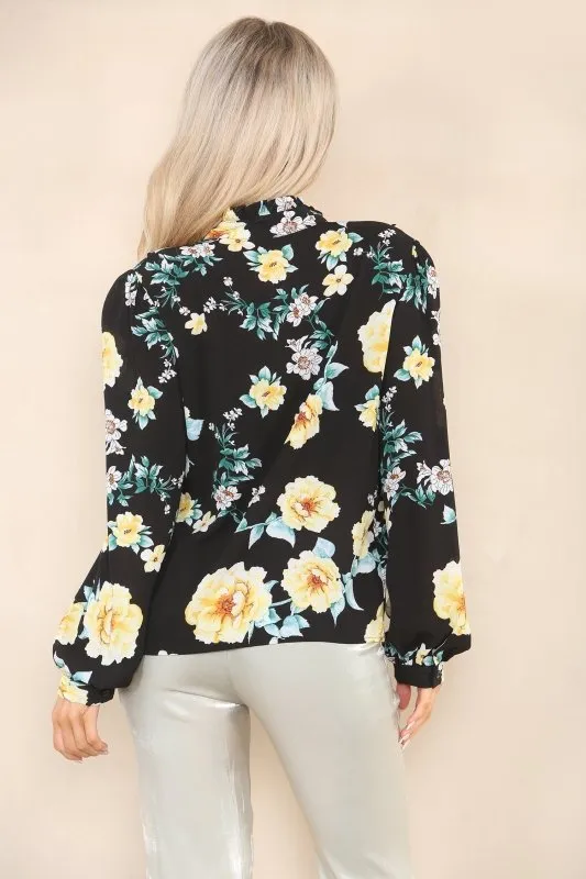 Floral Print Blouse