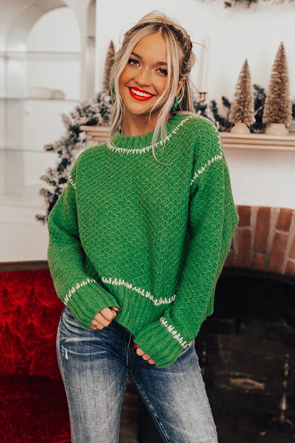 Flurry Factor Crop Sweater