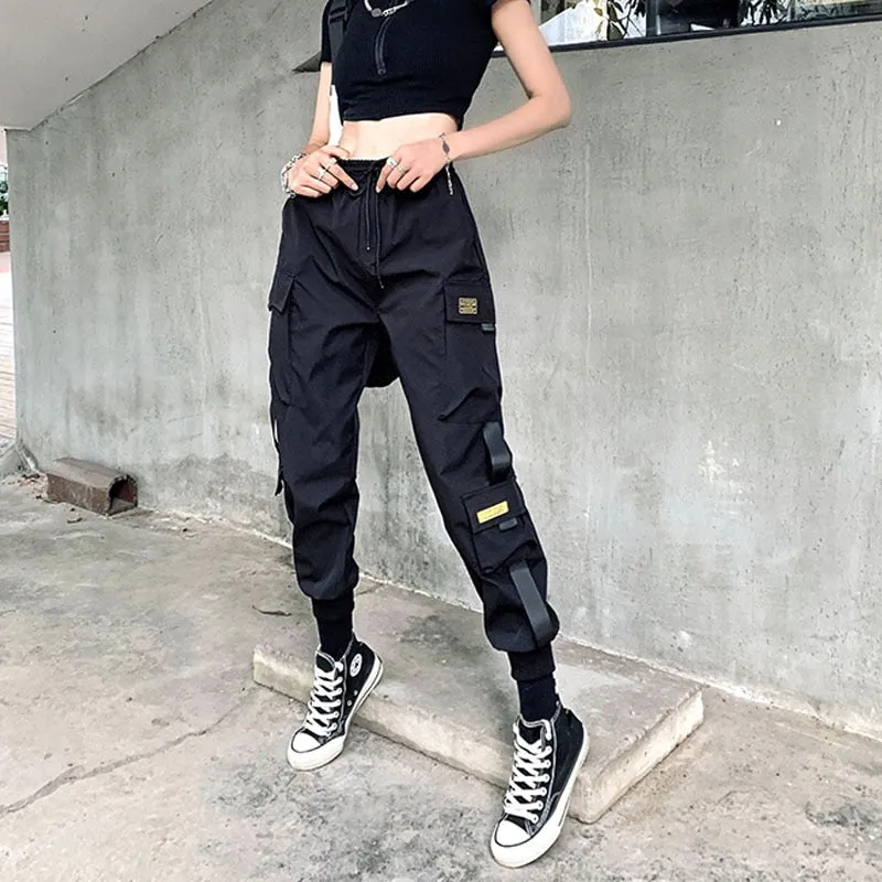 Funki Buys | Pants | Women's Harajuku Streetwear Cargo Pants