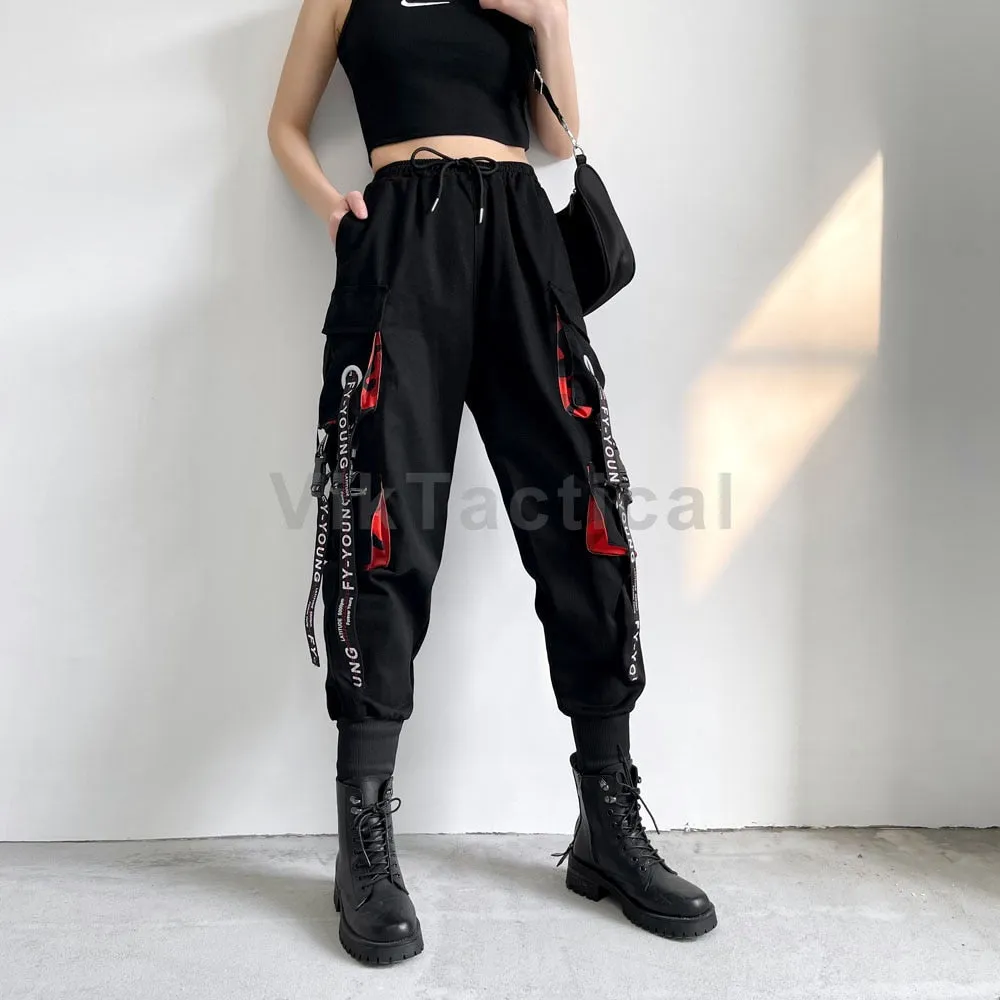 Funki Buys | Pants | Women's Harajuku Streetwear Cargo Pants