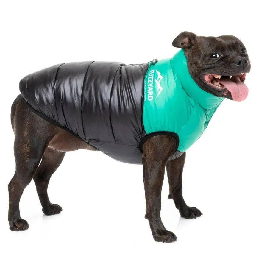 FuzzYard | East Harlem Dog Puffer Jacket - Green