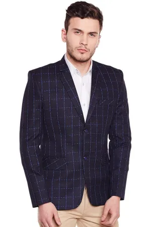 Imported Rayon Blue Blazer