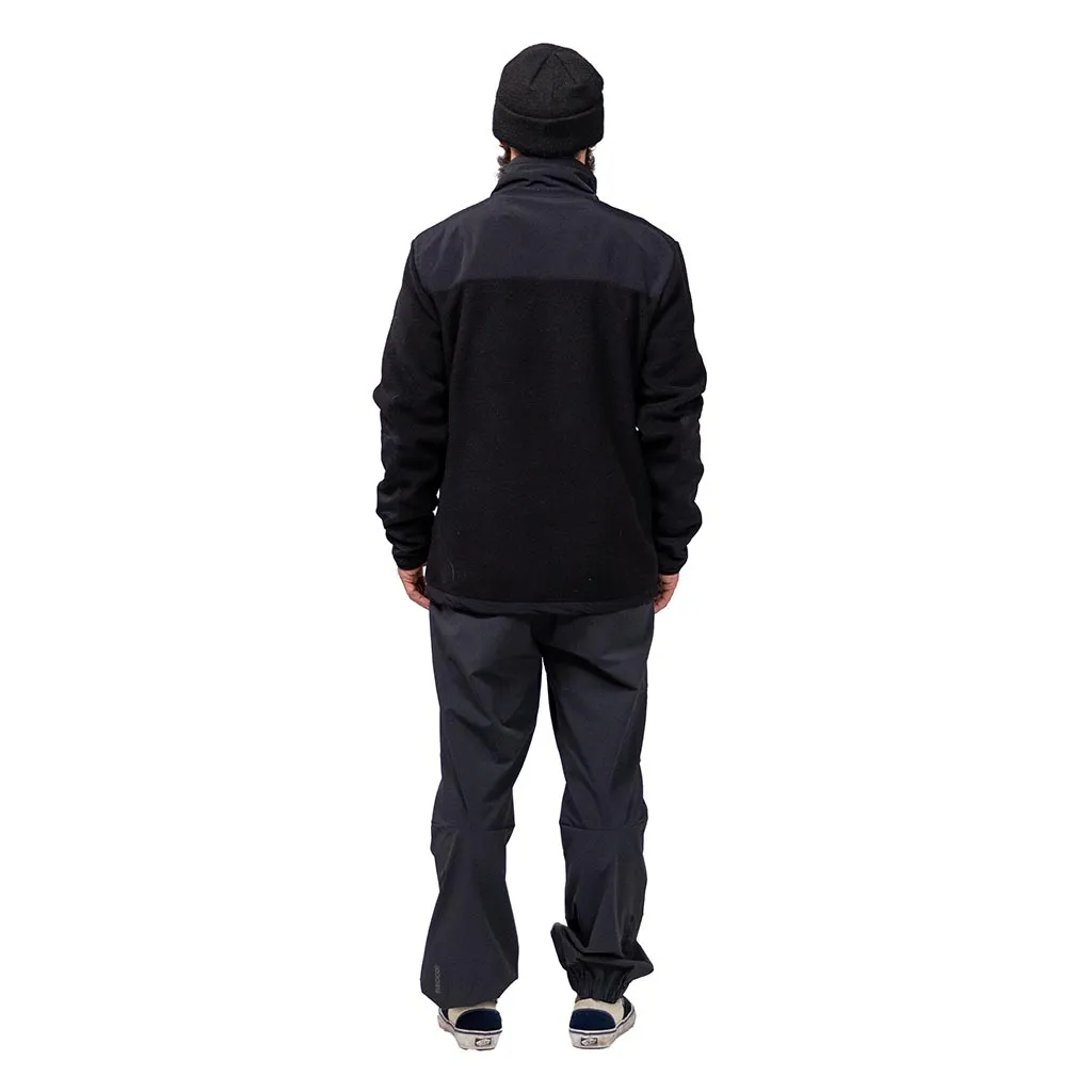 Jones Base Camp Recycled Fleece Jacket - Stealth Black