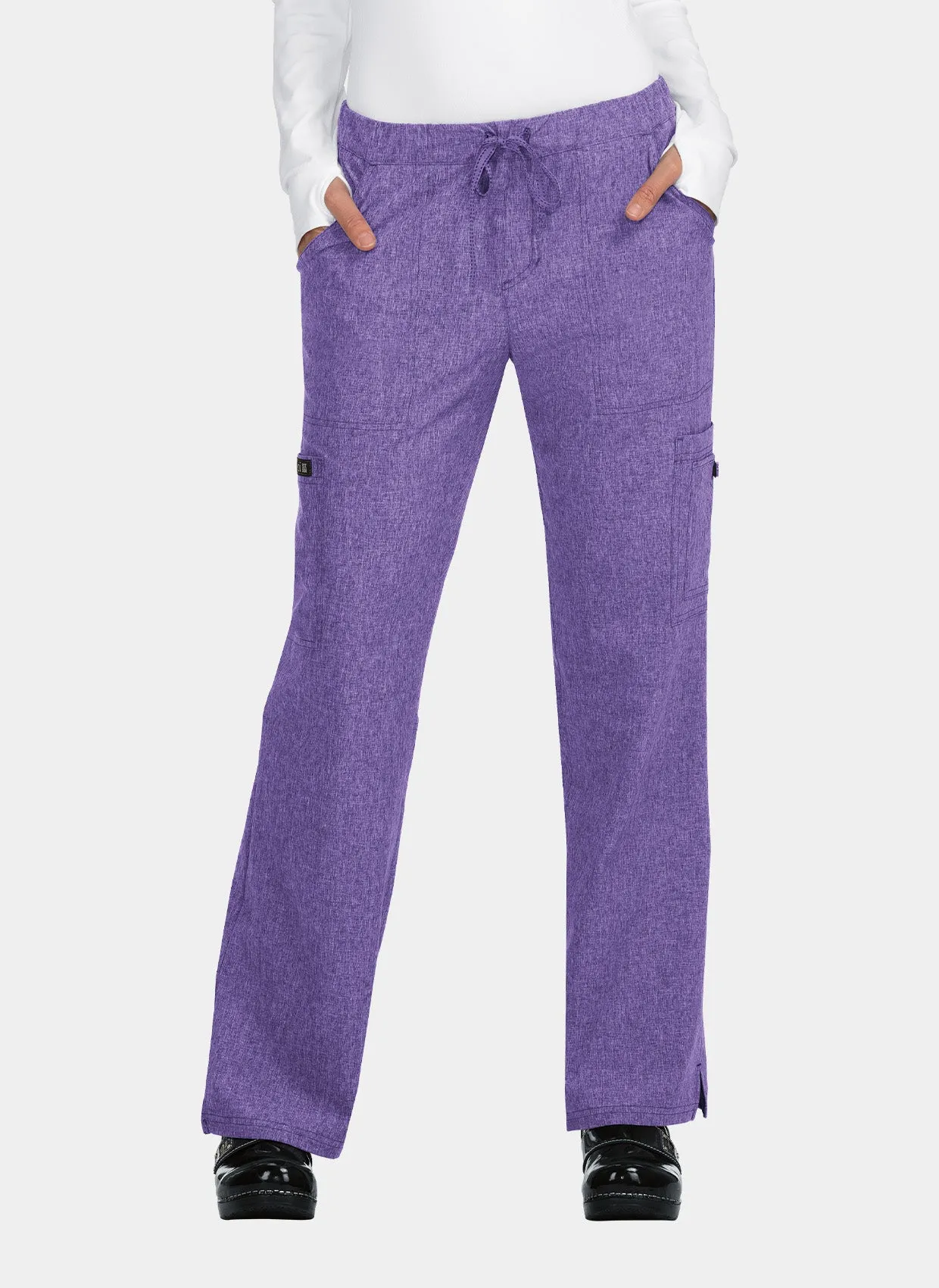 Koi Basics Holly Scrub Trousers - Heather Wisteria