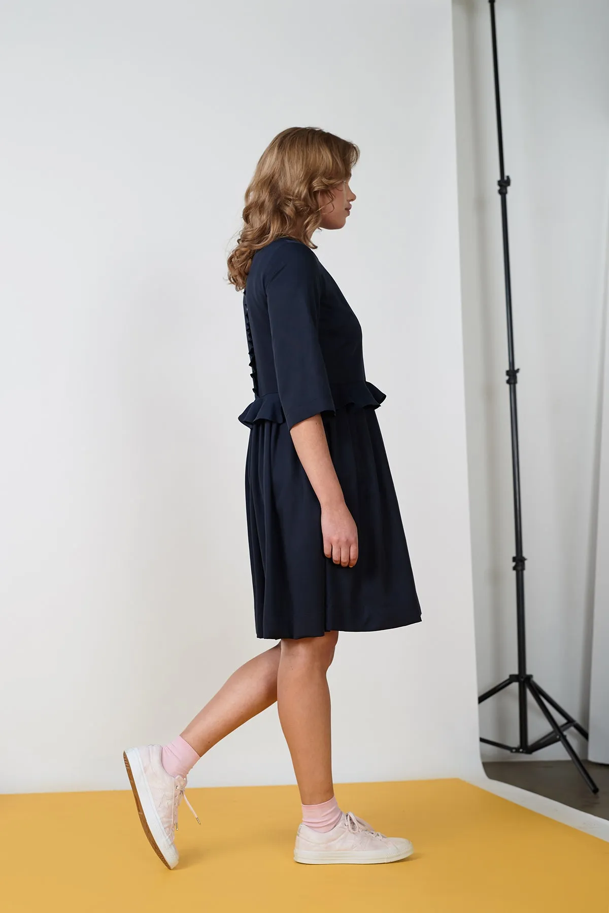 Kulture Dress - Soft Navy