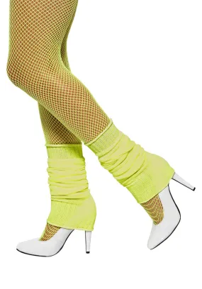 Leg Warmer Neon Yellow