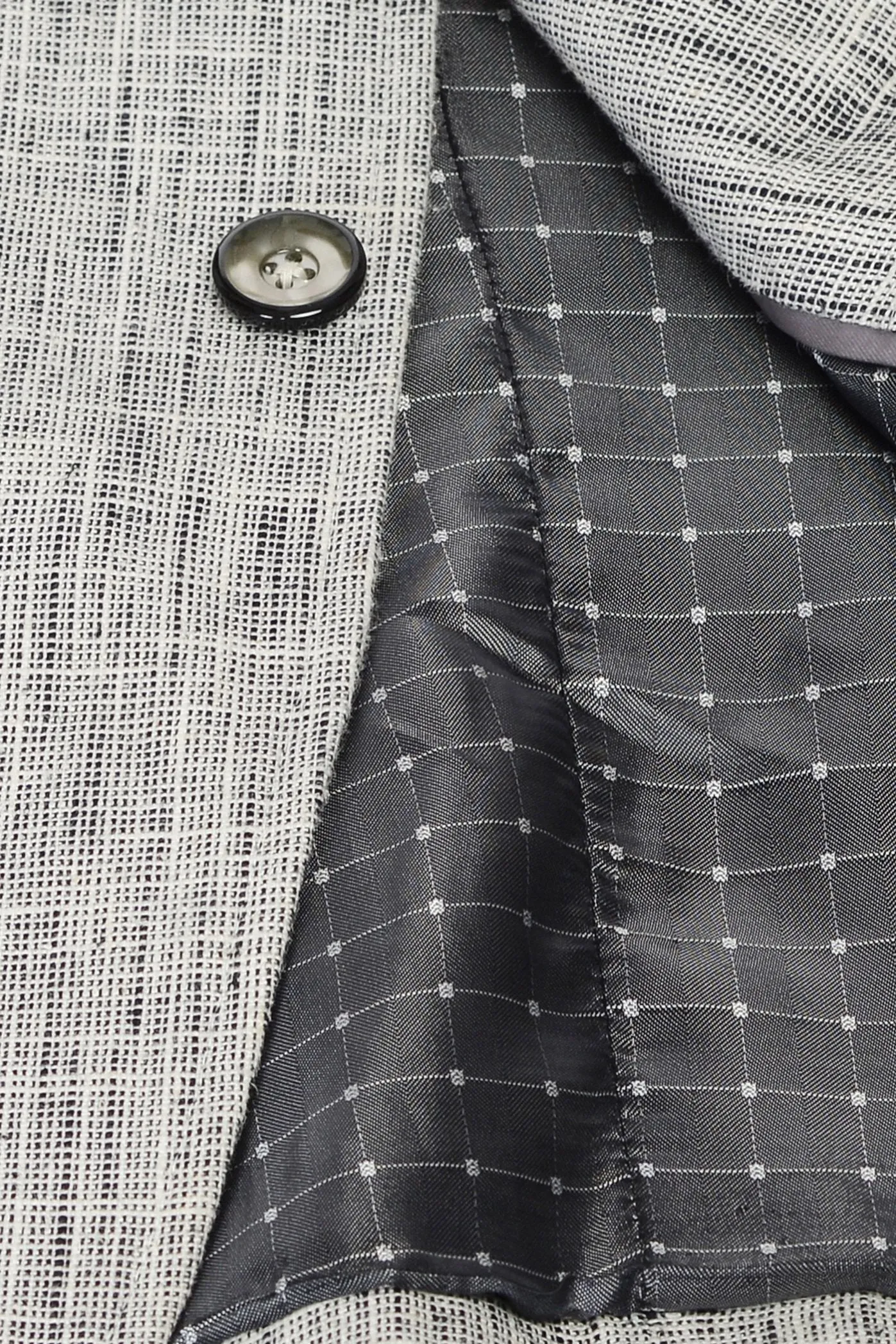 Linen Silver Blazer