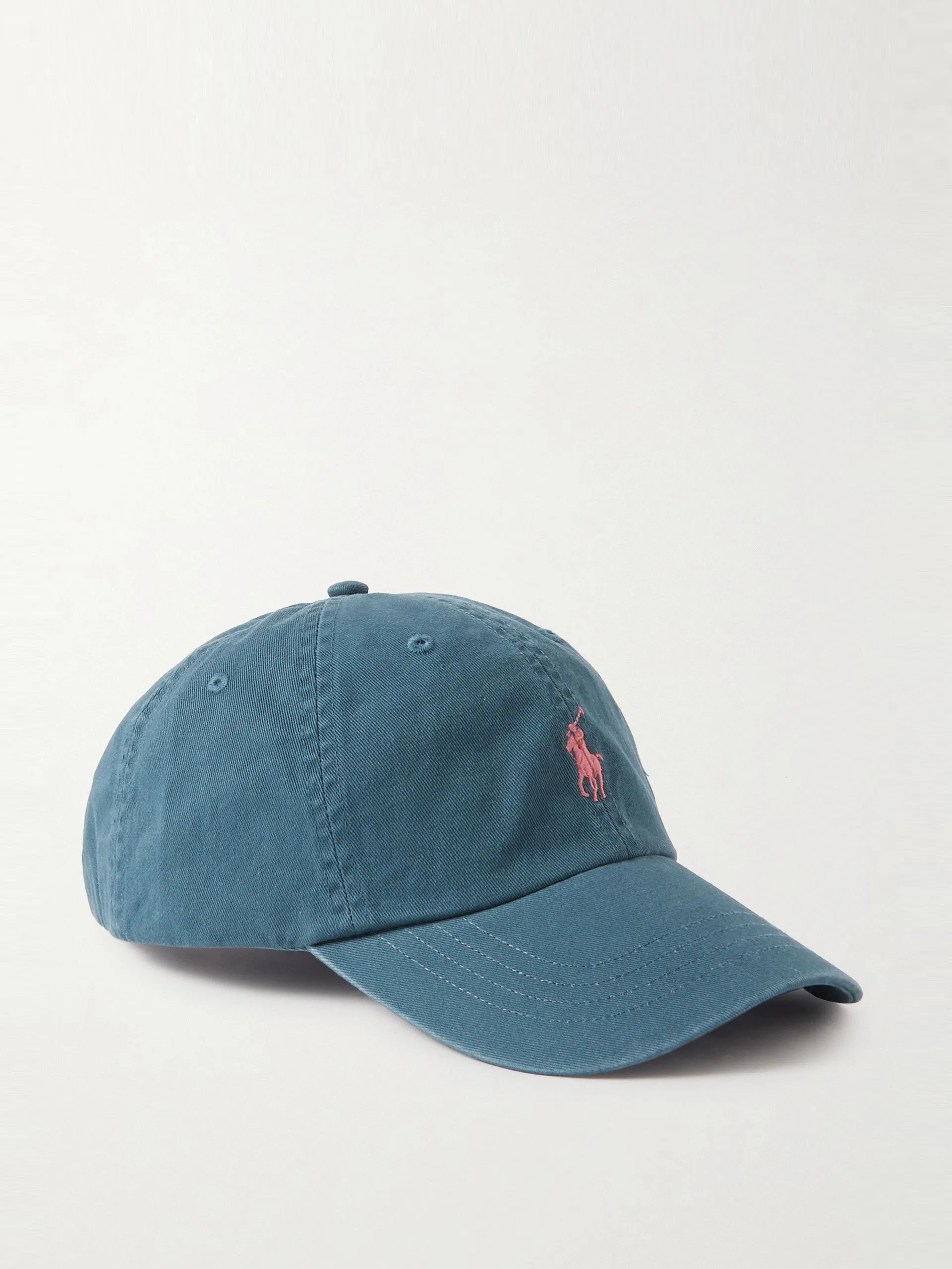 Logo-embroidered cotton-twill baseball cap