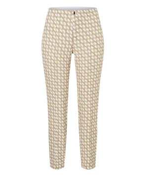 Mac Women's Anna Pants - Lt. Camel Print